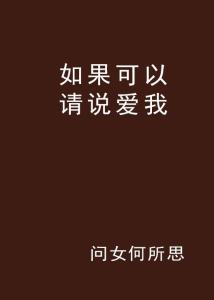 如果我说，爱，没有如果